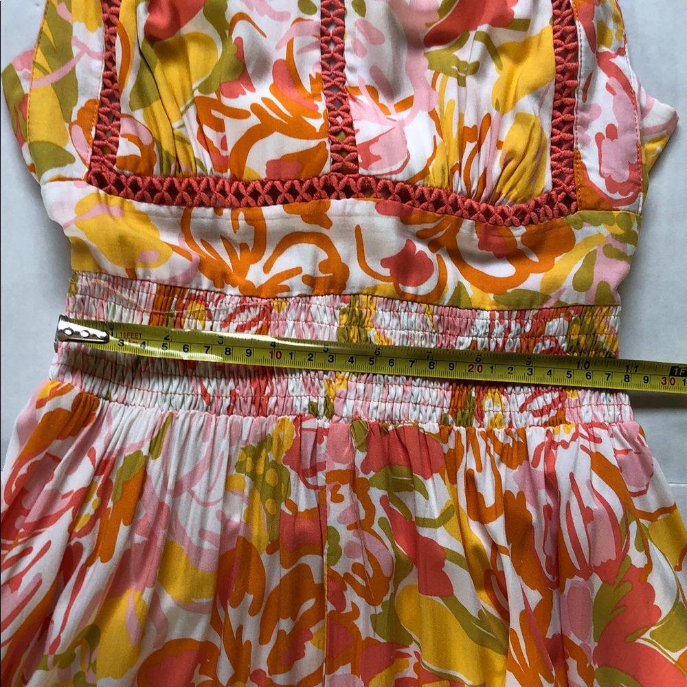 Anthropologie Abel the Label Floral Halter Maxi Sundress Size M - Picture 3 of 8